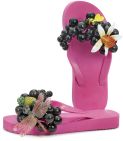 Grape Flip Flops