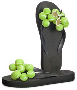 Tennis Flip Flops