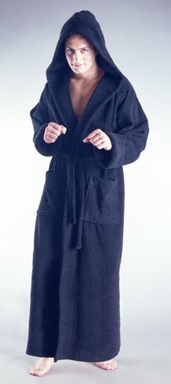 HOOD'N FULL BATHROBE