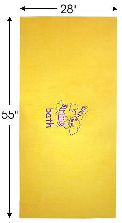 Dog Bath Towel