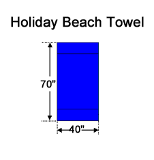 Beach Towel Size Chart